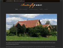 Tablet Screenshot of butterfly-factory.com